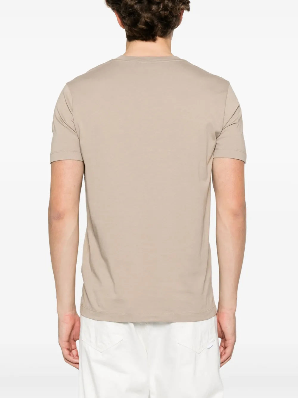 Blurred Logo Cotton T-Shirt