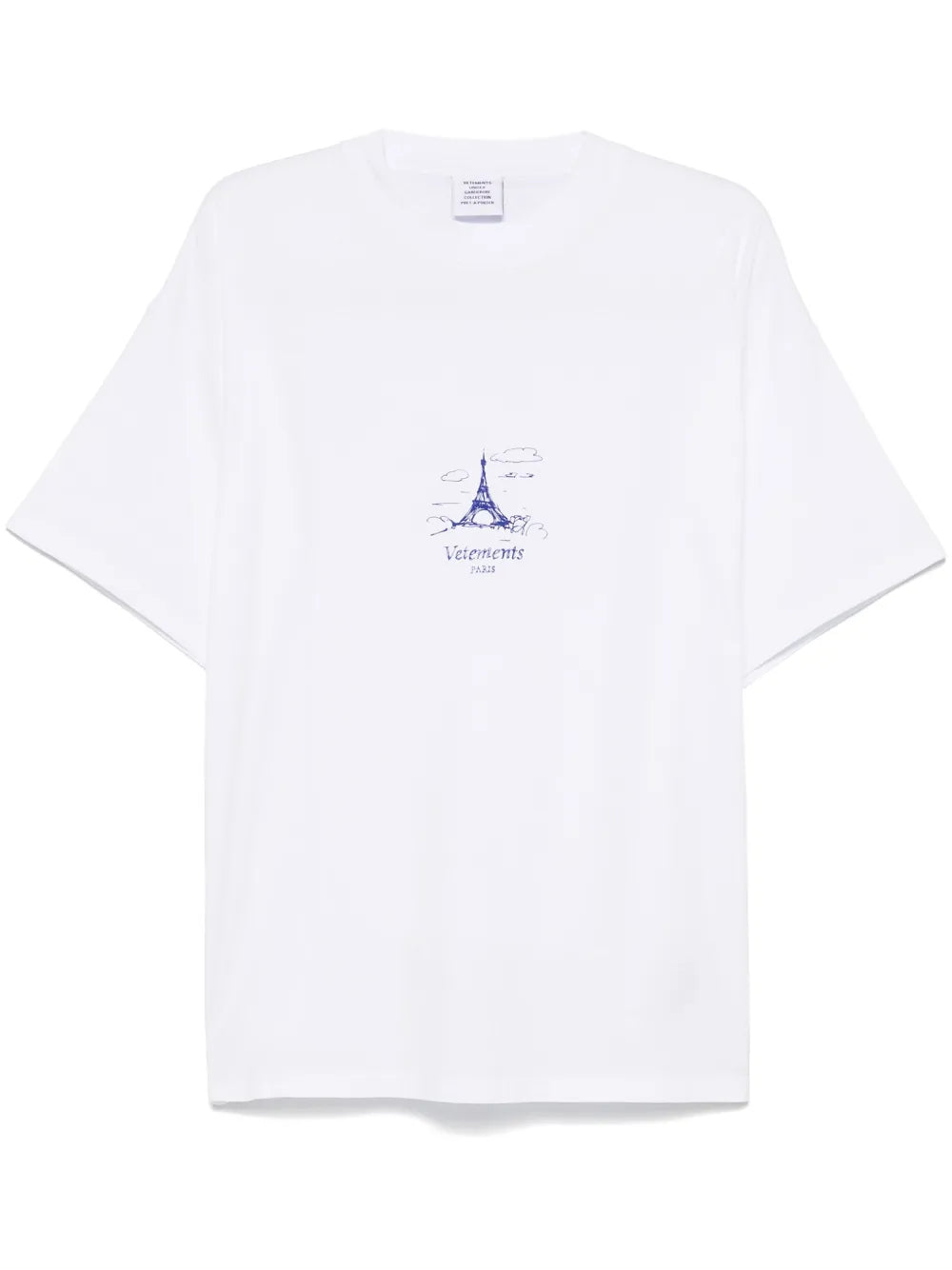 SCRIBBLED PARIS REGULAR T-SHIRT