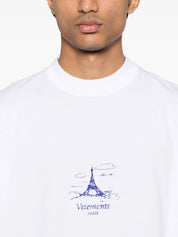 SCRIBBLED PARIS REGULAR T-SHIRT