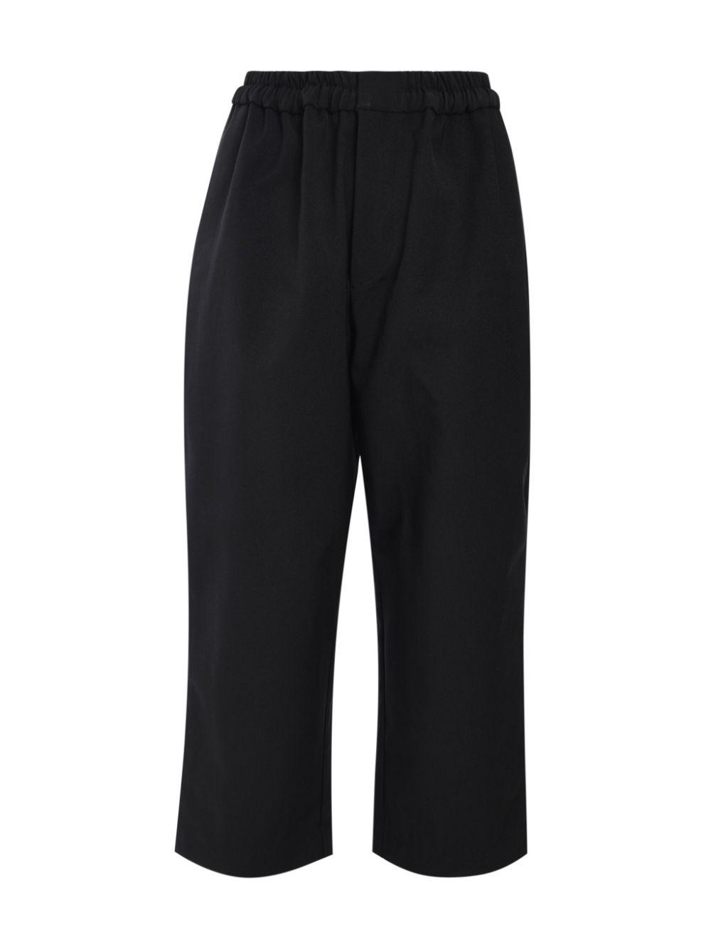 FILLIO STRAIGHT FIT ANKLE PANTS WITH FULL ELASTIC WAISTBAND