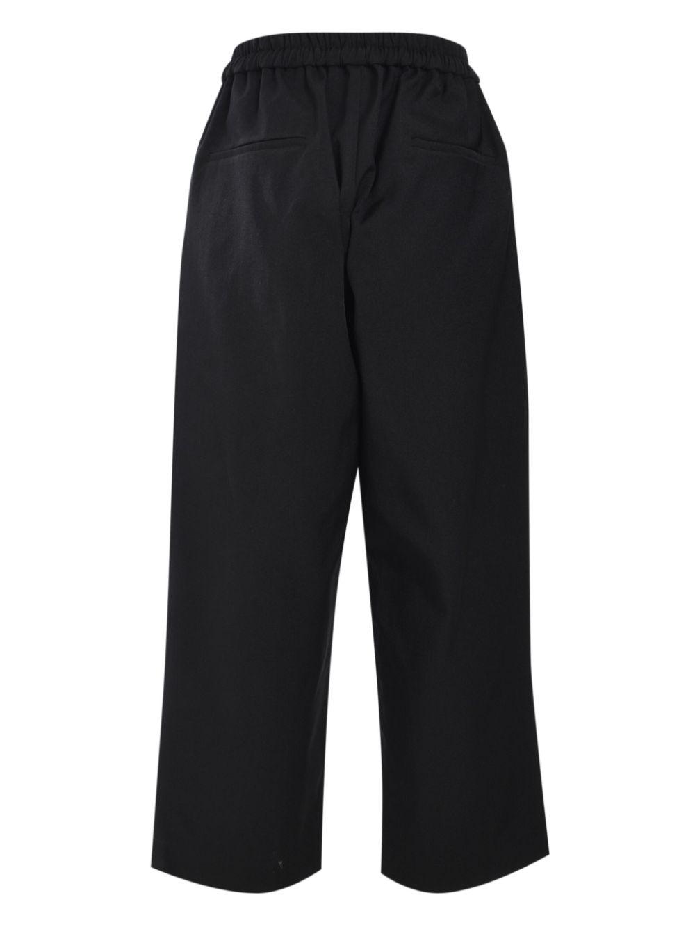 FILLIO STRAIGHT FIT ANKLE PANTS WITH FULL ELASTIC WAISTBAND