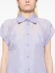 CRUSH FITTED BLOUSE