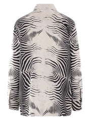 Roberto Cavalli Zebra-Print Shirt