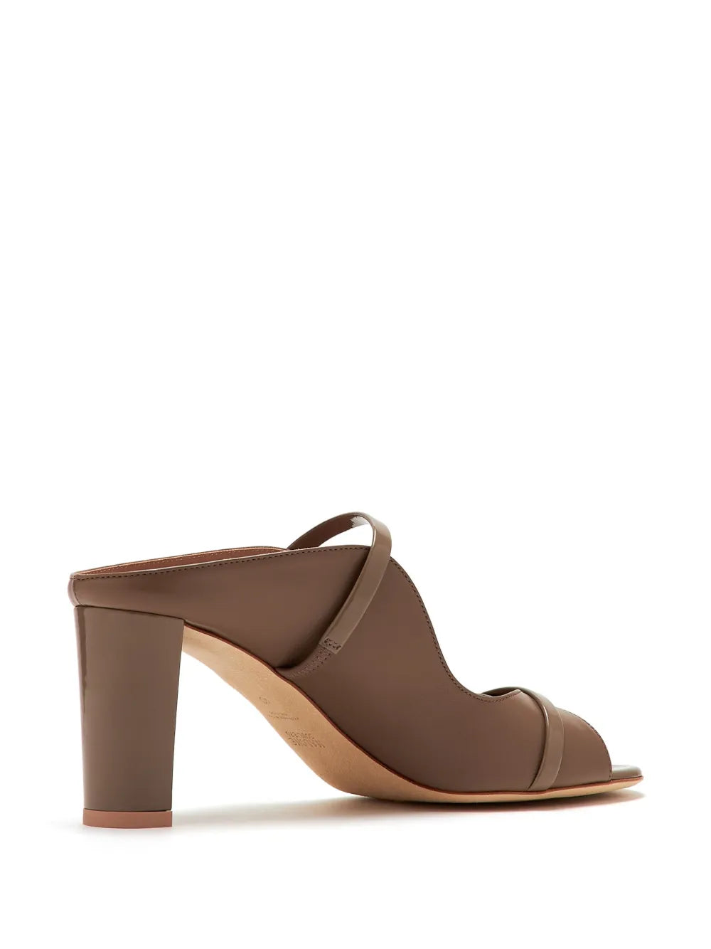 SANDAL WITH DOUBLE STRAPS ON BLOCK HEEL