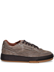 CLUB C LTD BARK BROWN EDGE SUEDE