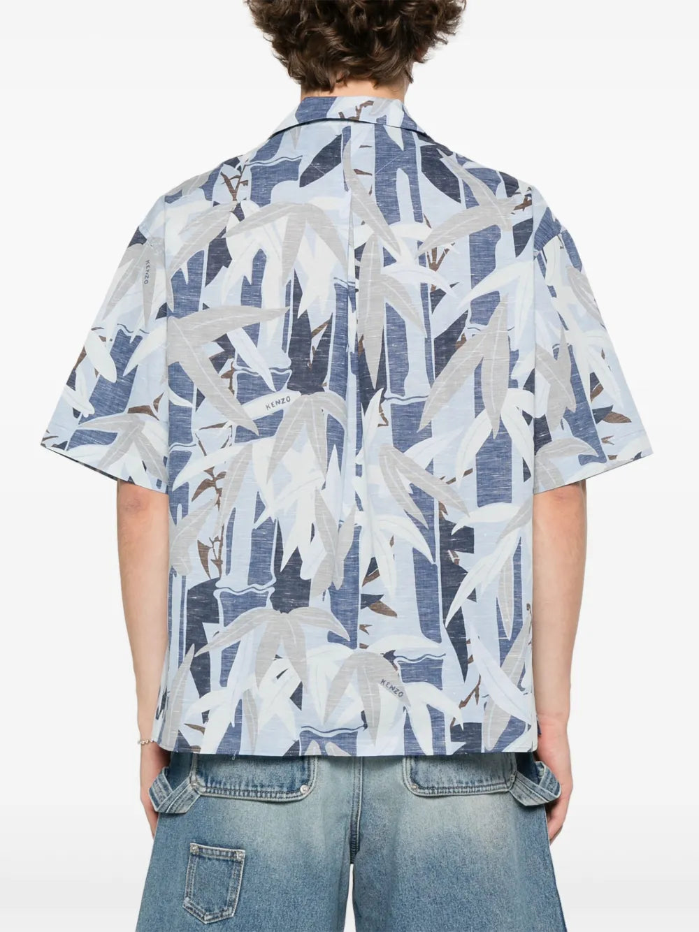 Chiku-Rin Camo Hawaiian shirt