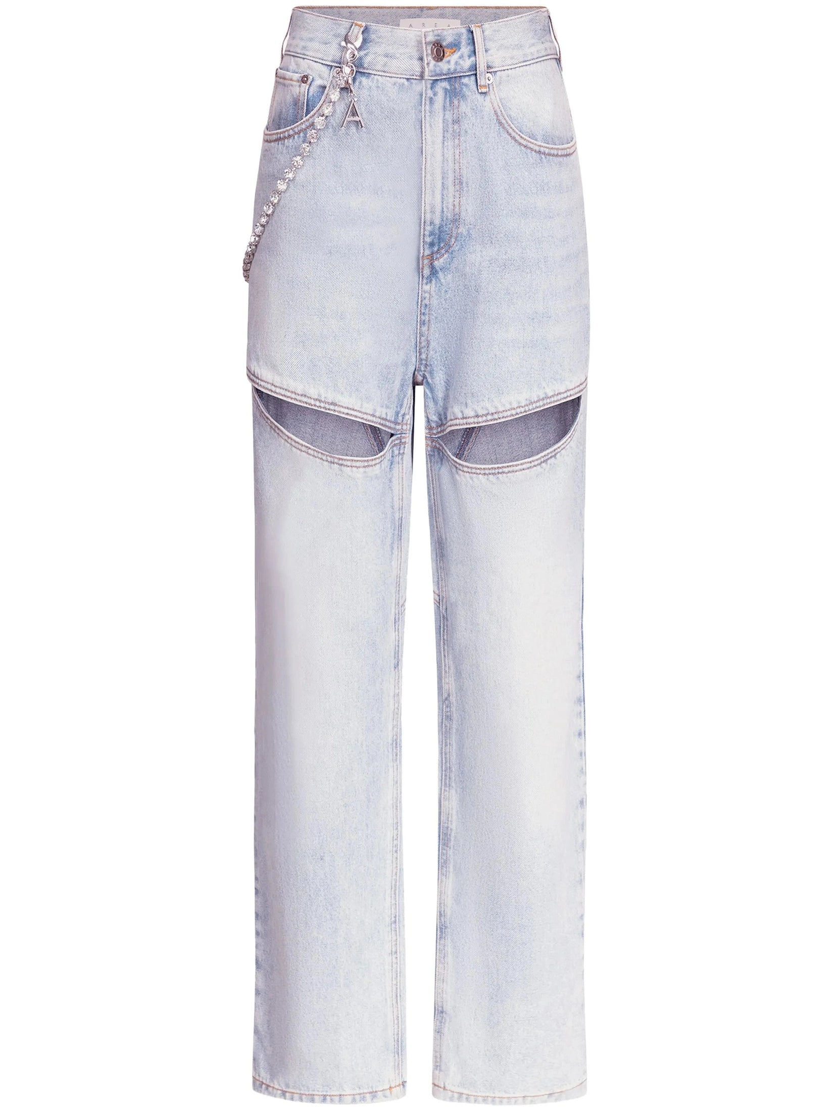 Slit jean