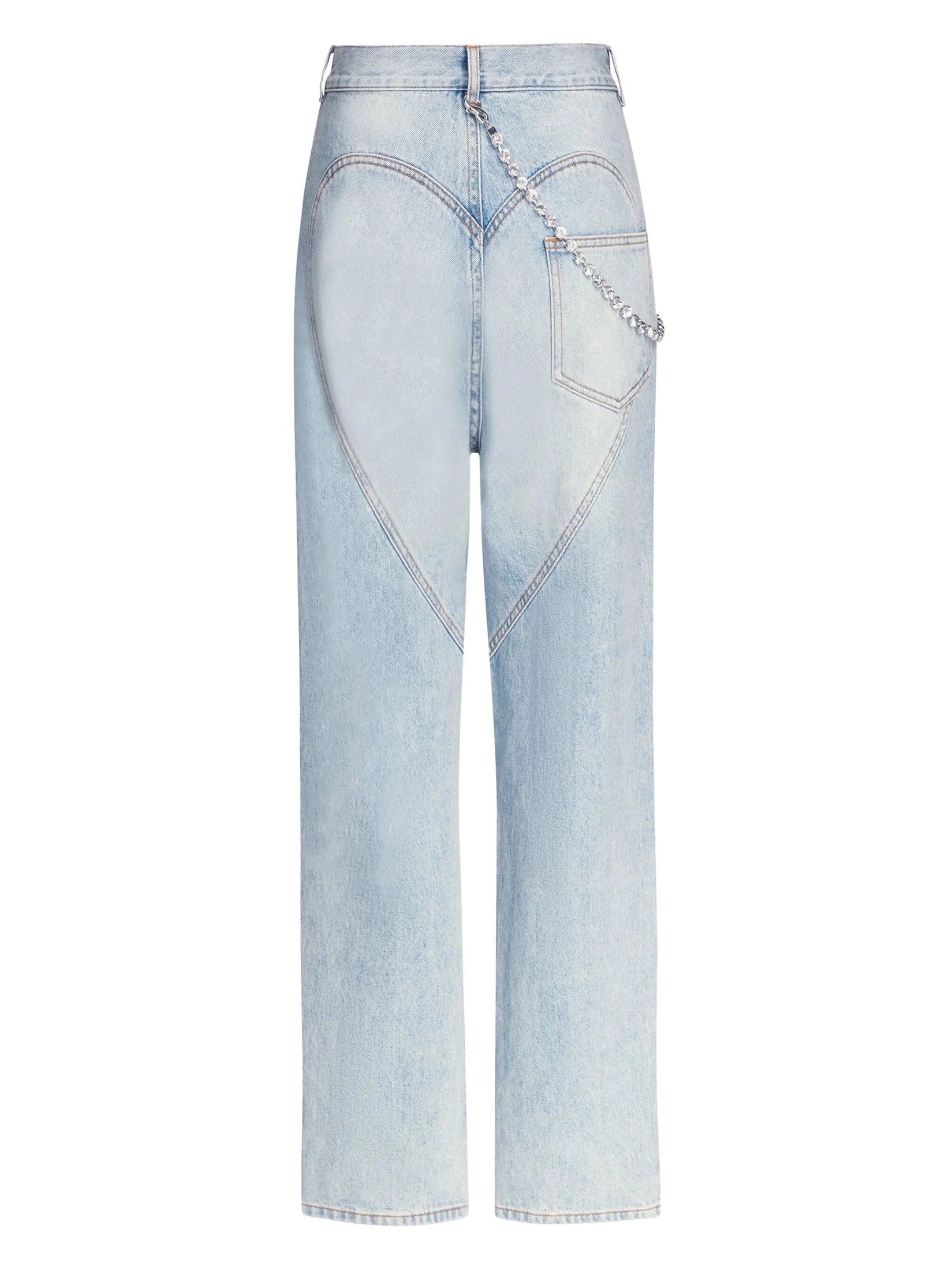 Slit jean