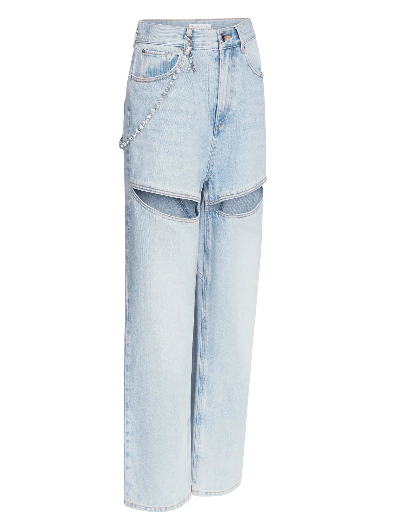 Slit jean