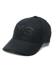 Y-3 LOGO CAP BLACK