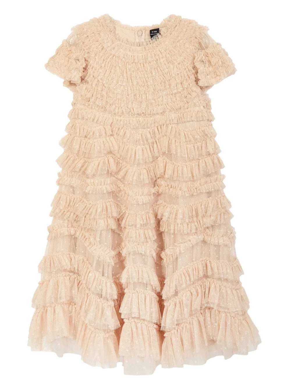 WILD ROSE RUFFLE KIDS DRESS