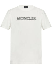 Blurred Logo Cotton T-Shirt