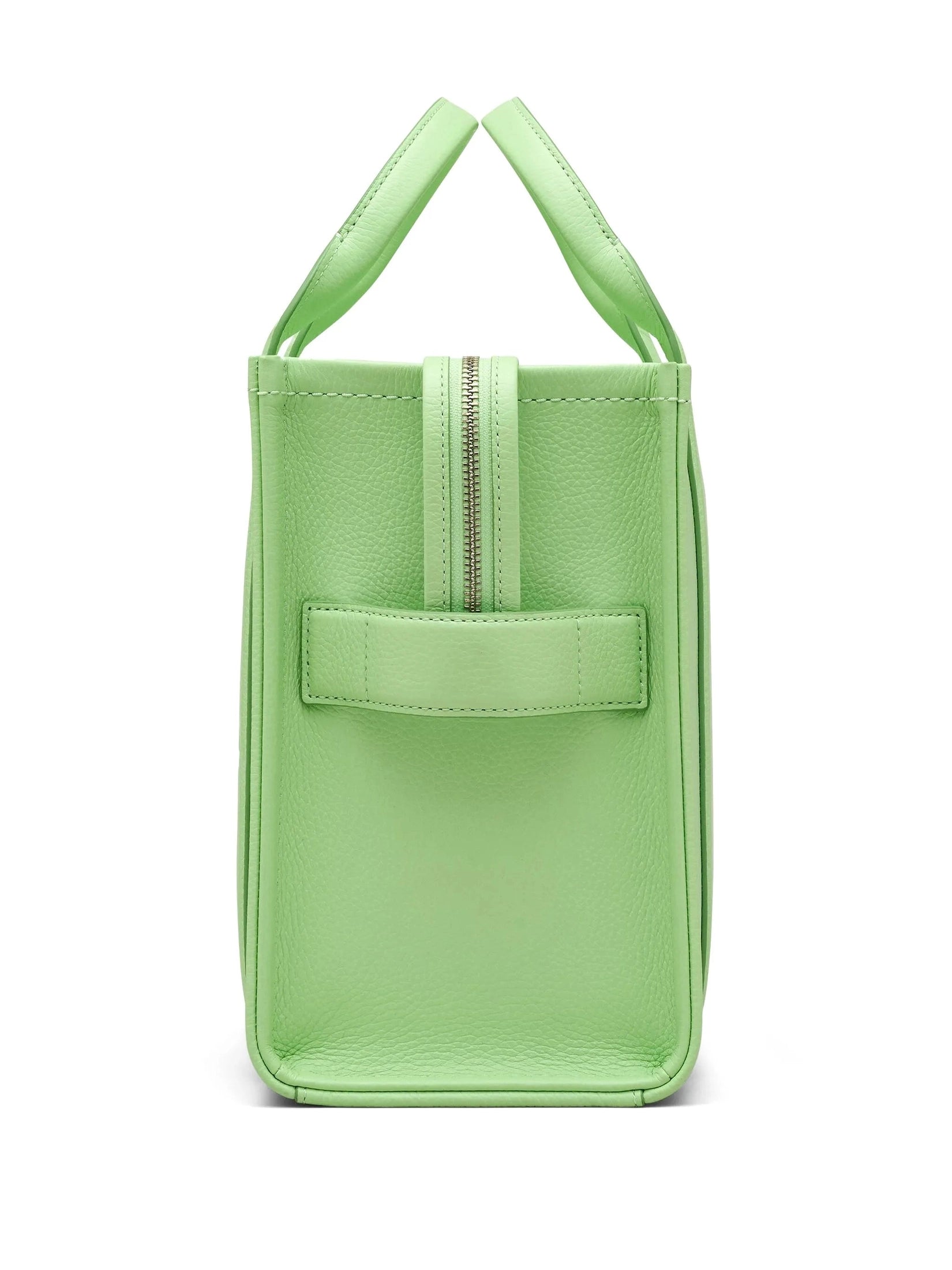 The leather medium tote bag