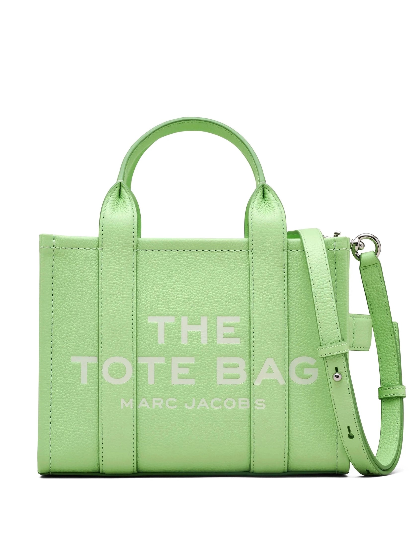 The leather small tote bag