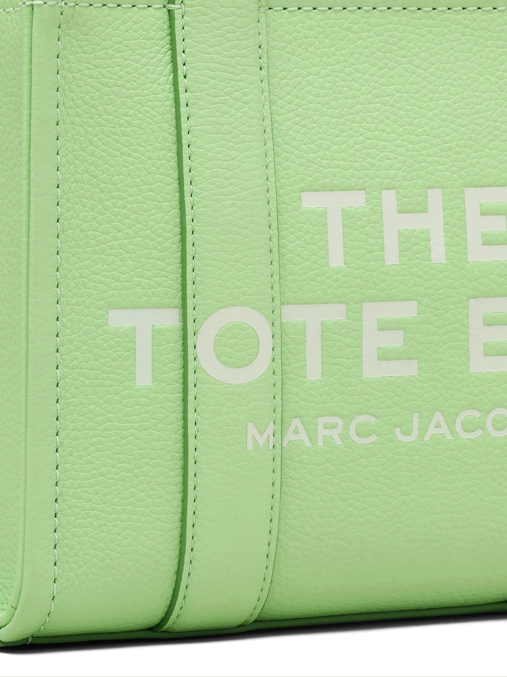 The leather small tote bag
