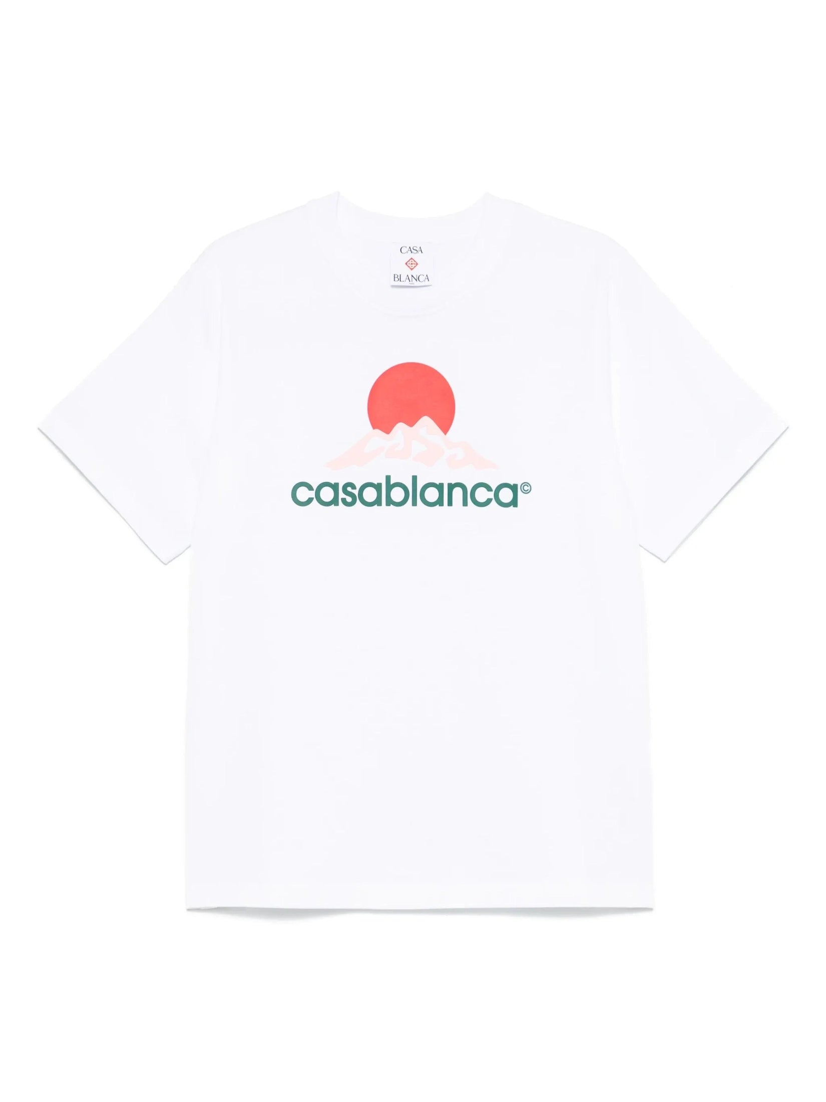 Casablanca montagne printed t-shirt
