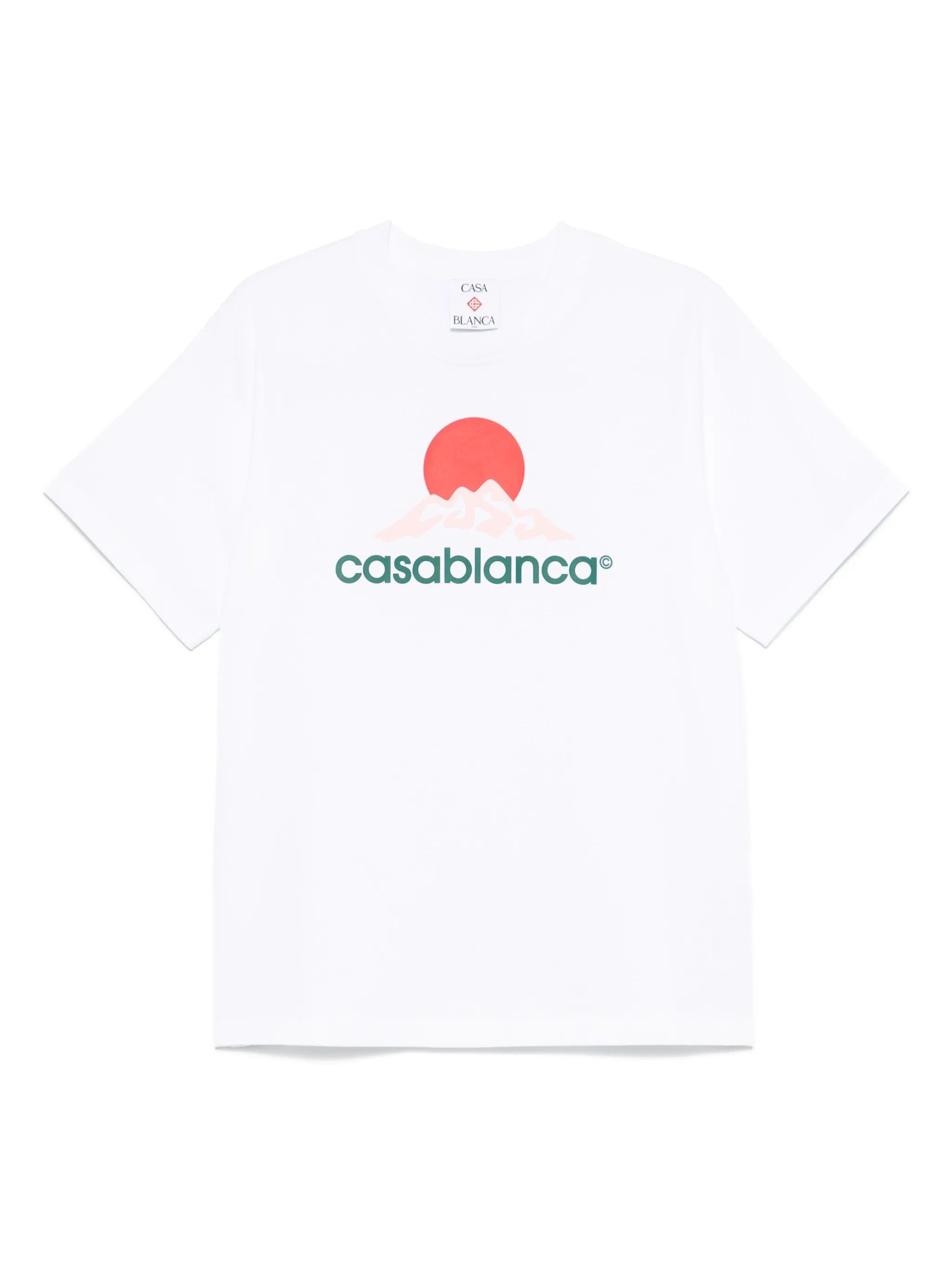 CASABLANCA MONTAGNE PRINTED T-SHIRT