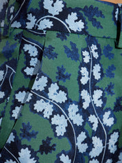 RATEAU PRINT WIDE-LEG TROUSERS