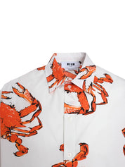 Crab motif shirt