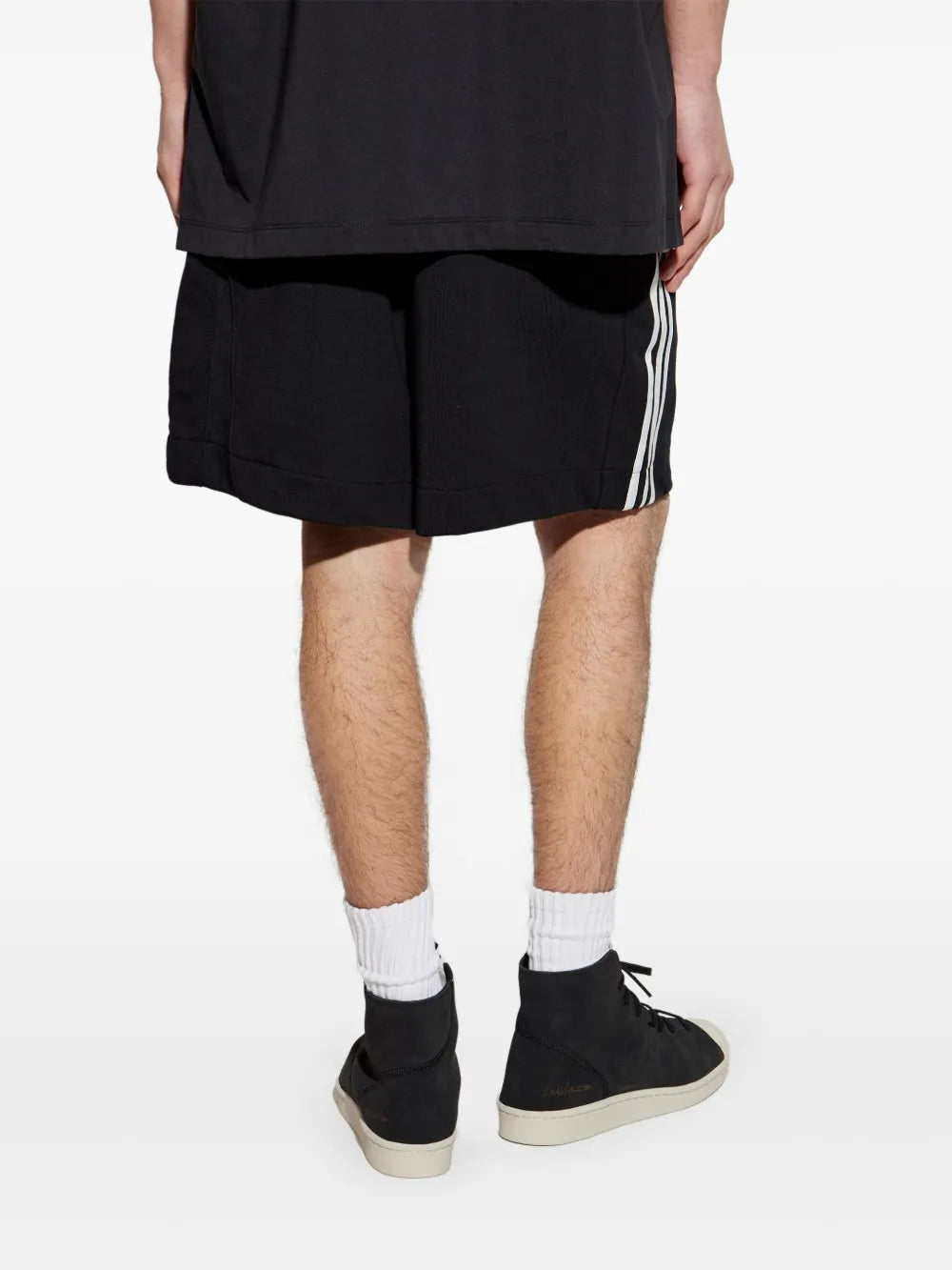 FRENCH TERRY CUTLINE SHORTS