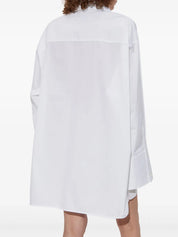 POPLIN ROXY SHIRT DRESS WHITE BLACK