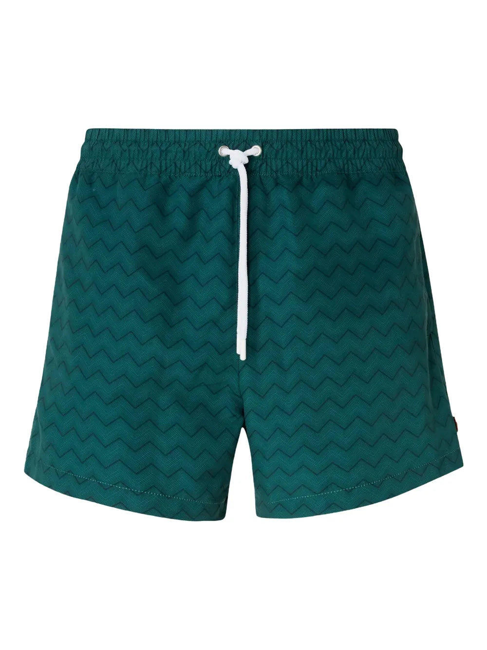 Tonal zigzag swim trunks