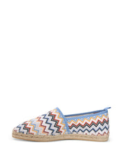 CORFU ESPADRILLAS RASCHEL WAVE MULTICOLOR WHITE