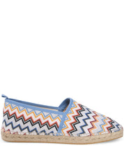 CORFU ESPADRILLAS RASCHEL WAVE MULTICOLOR WHITE
