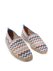 CORFU ESPADRILLAS RASCHEL WAVE MULTICOLOR WHITE
