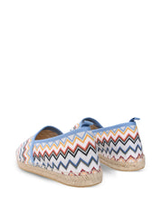 CORFU ESPADRILLAS RASCHEL WAVE MULTICOLOR WHITE