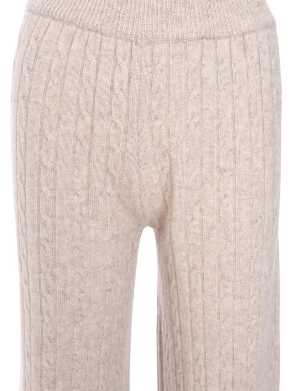 CABLE KNIT PANT IN SAND