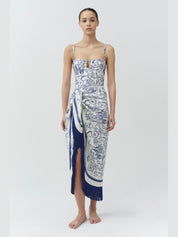Russo pareo with fringe