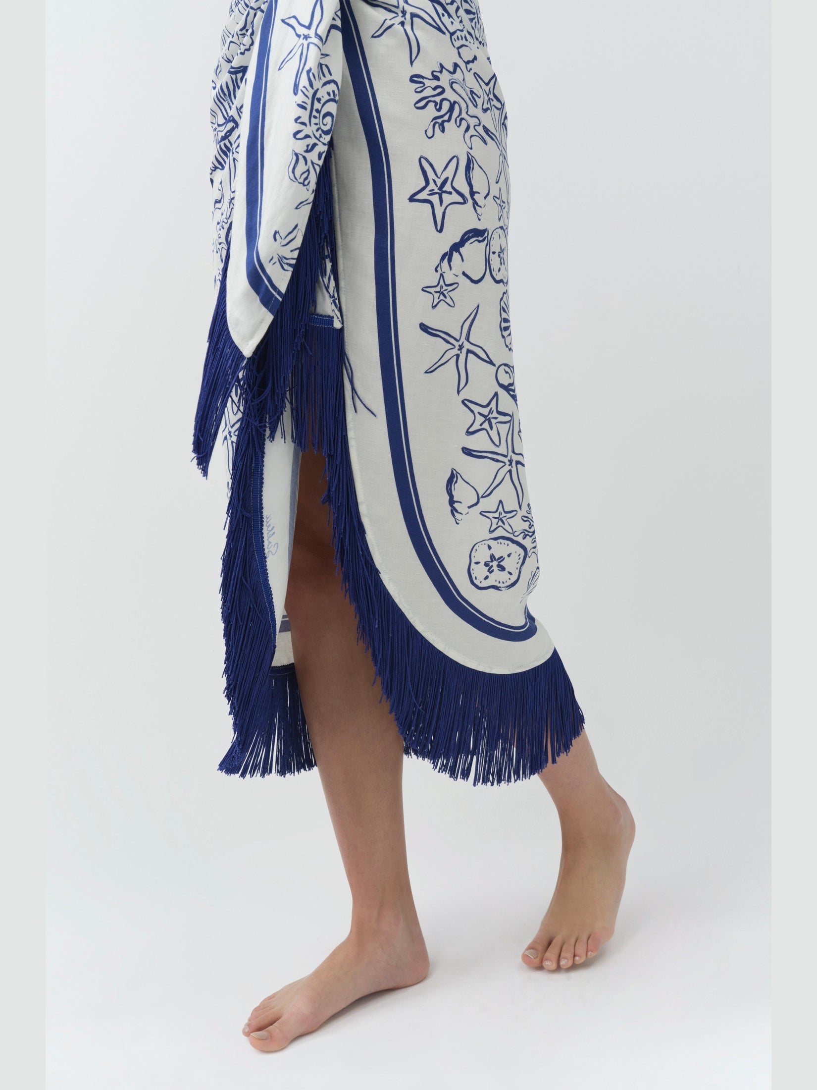 Russo pareo with fringe