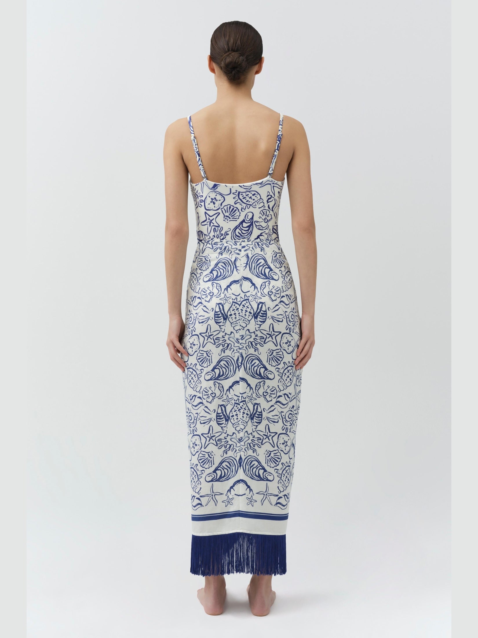 Russo pareo with fringe
