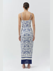 Russo pareo with fringe