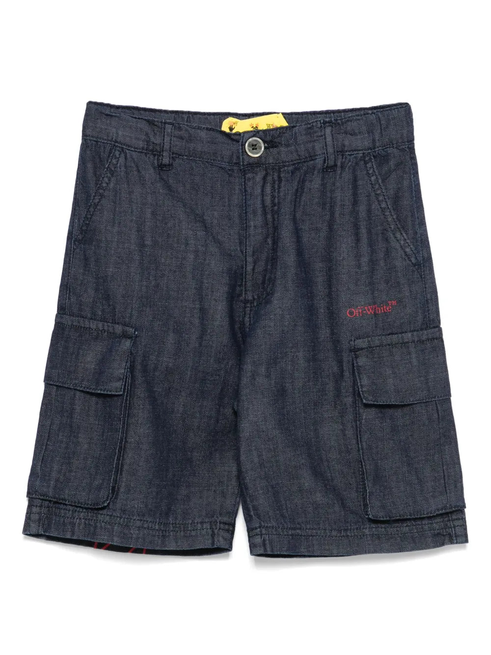 BOOKISH DIAG DENIM CARGOSHORT DARK BLUE