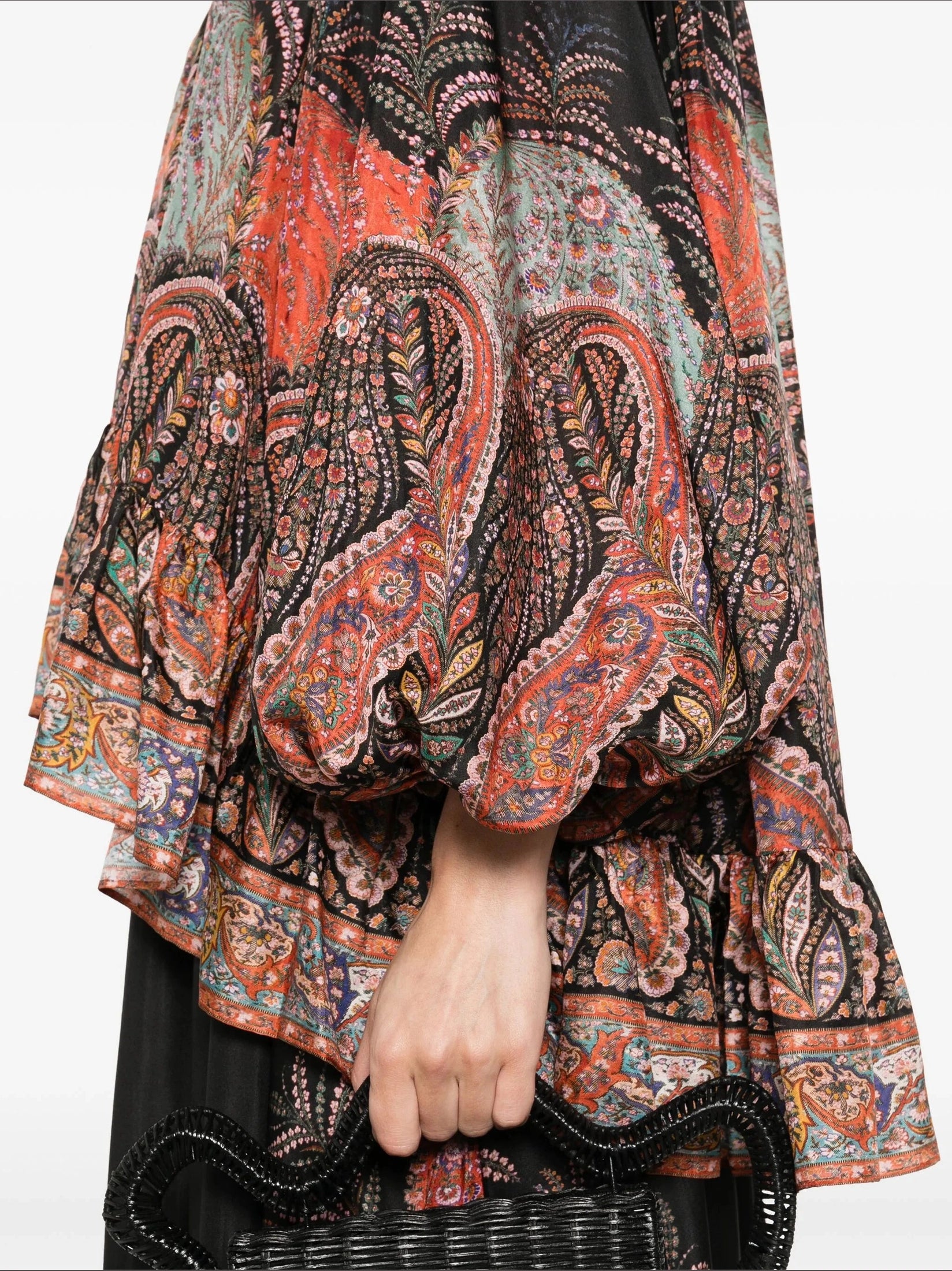Rhiannon ruffle billow blouse