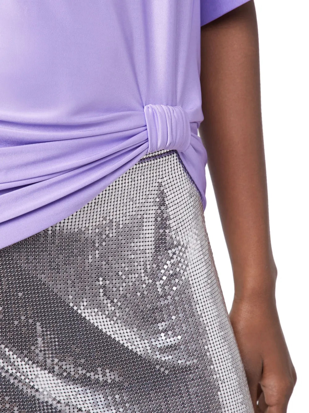 Rabanne jersey t-shirt – elevated basics with a twist