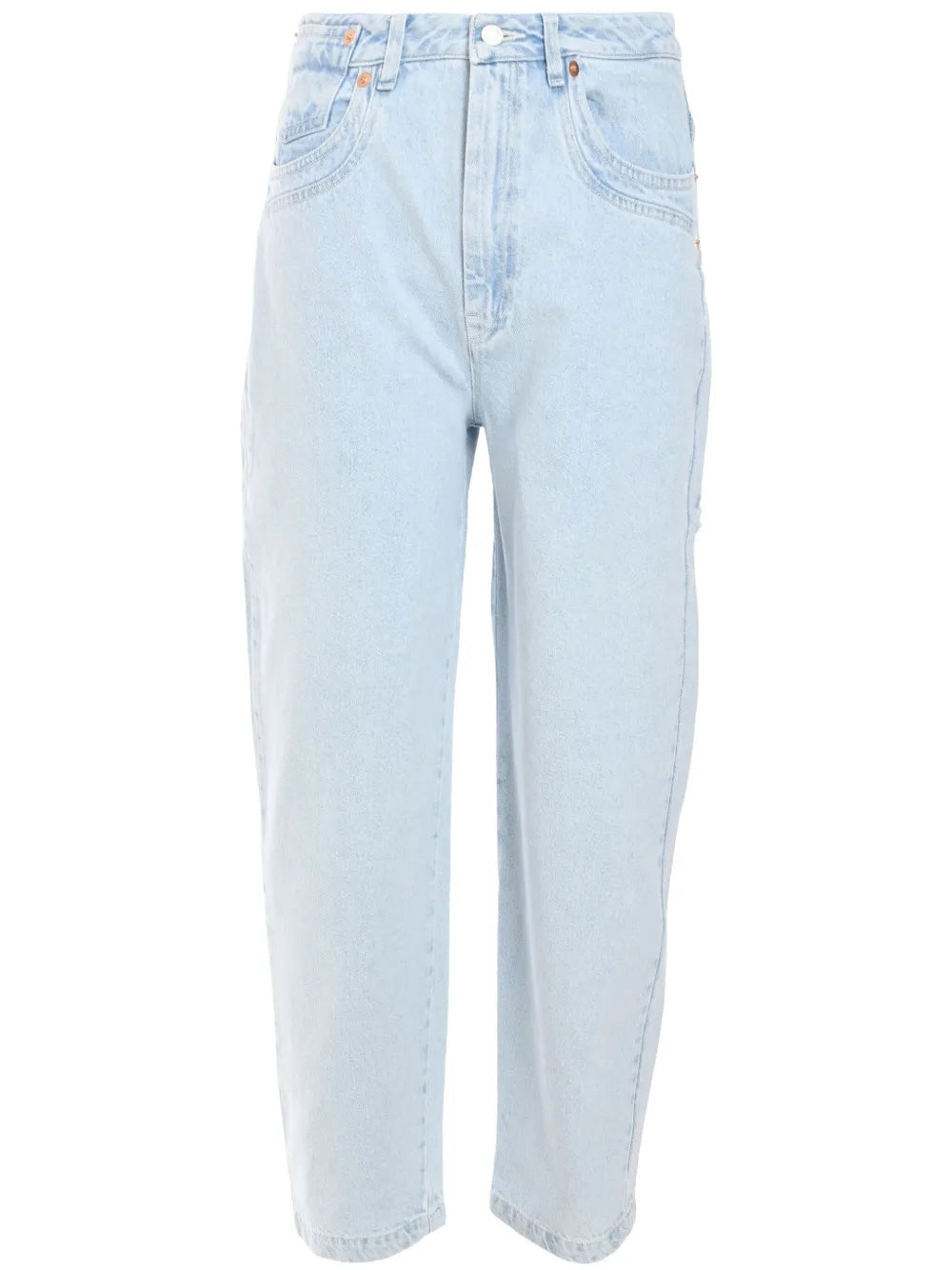 LORENZA LIGHT BLUE DENIM TROUSERS