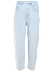 LORENZA LIGHT BLUE DENIM TROUSERS