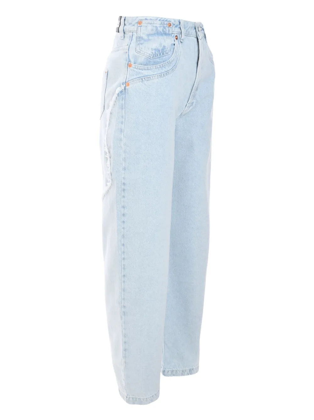 LORENZA LIGHT BLUE DENIM TROUSERS