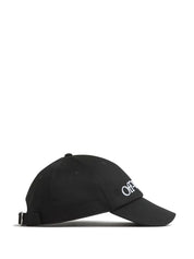 DRILL BOOKISH BASEBALL CAP BLACK WHITE