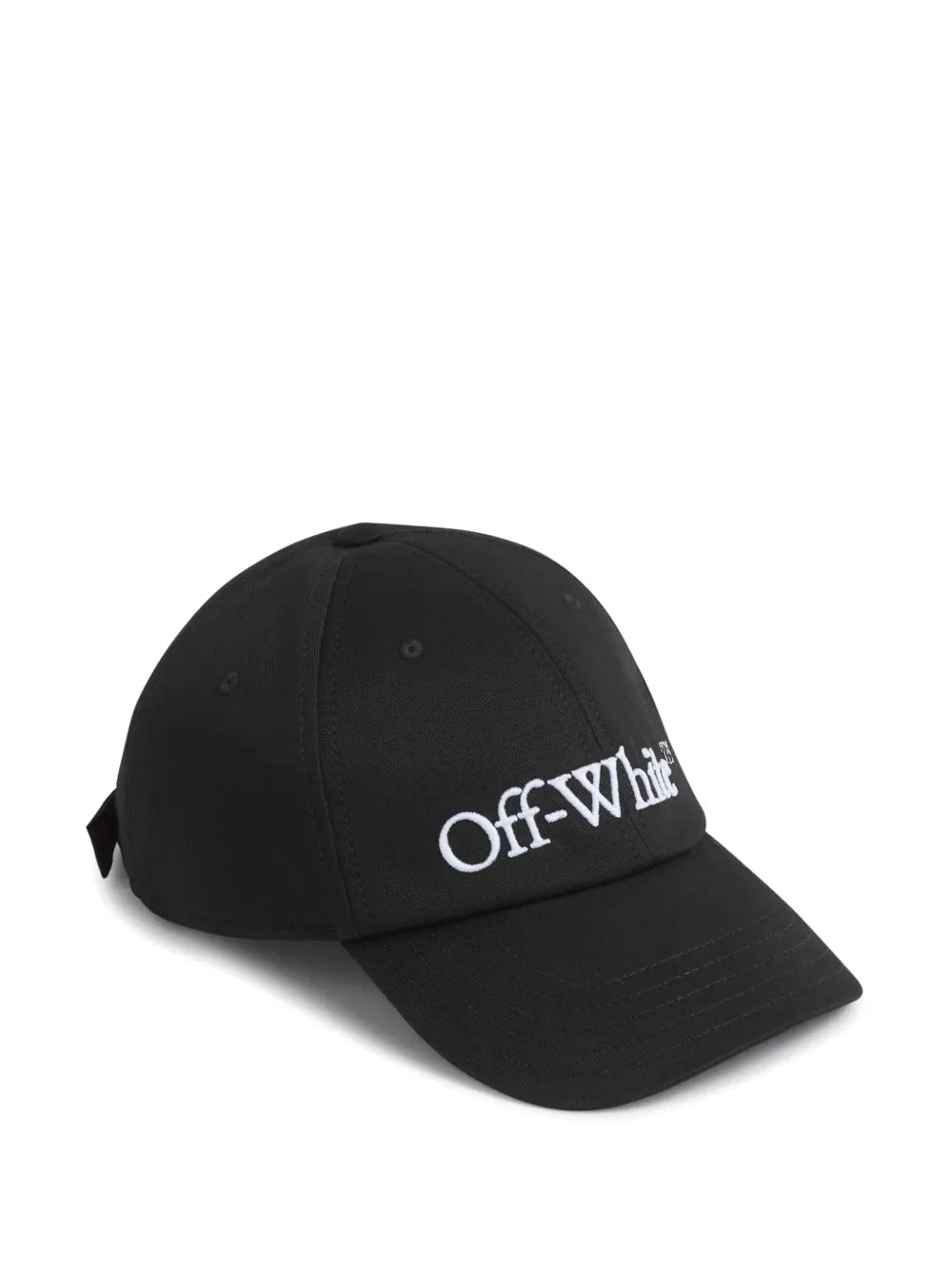 DRILL BOOKISH BASEBALL CAP BLACK WHITE