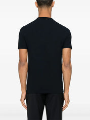 Zanone Cotton T-shirt – Navy Blue