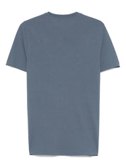 Zanone Organic Cotton T-shirt – Steel Blue