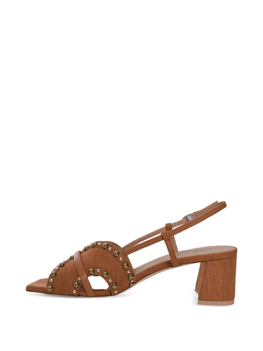 Katarina 45 Brown Linen Sandals