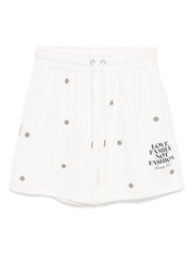 Flowers logo-printed Jogger shorts