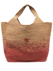 MANEBI RAFFIA MAXI TOTE BAG