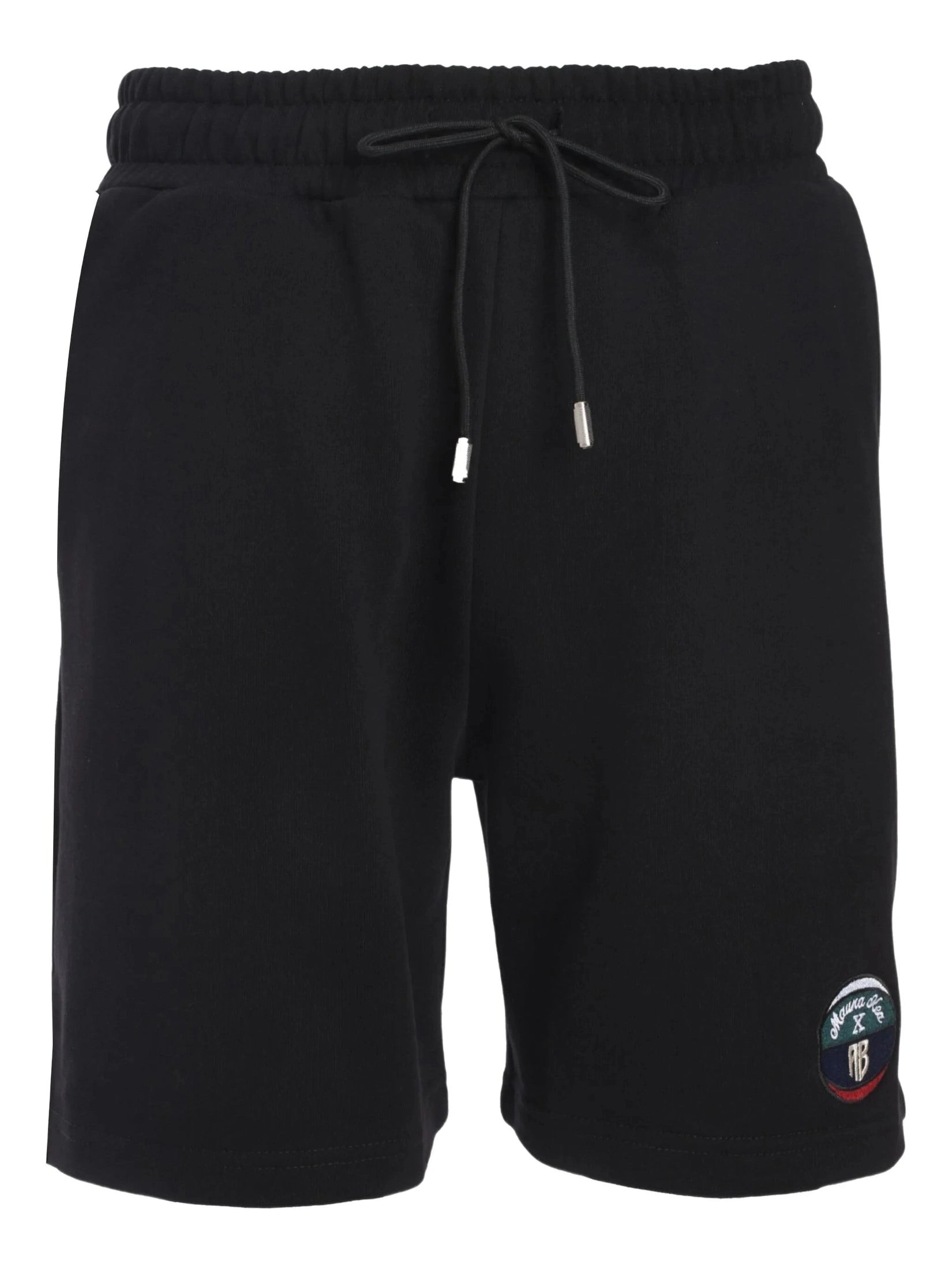 Embroidered patch short pants