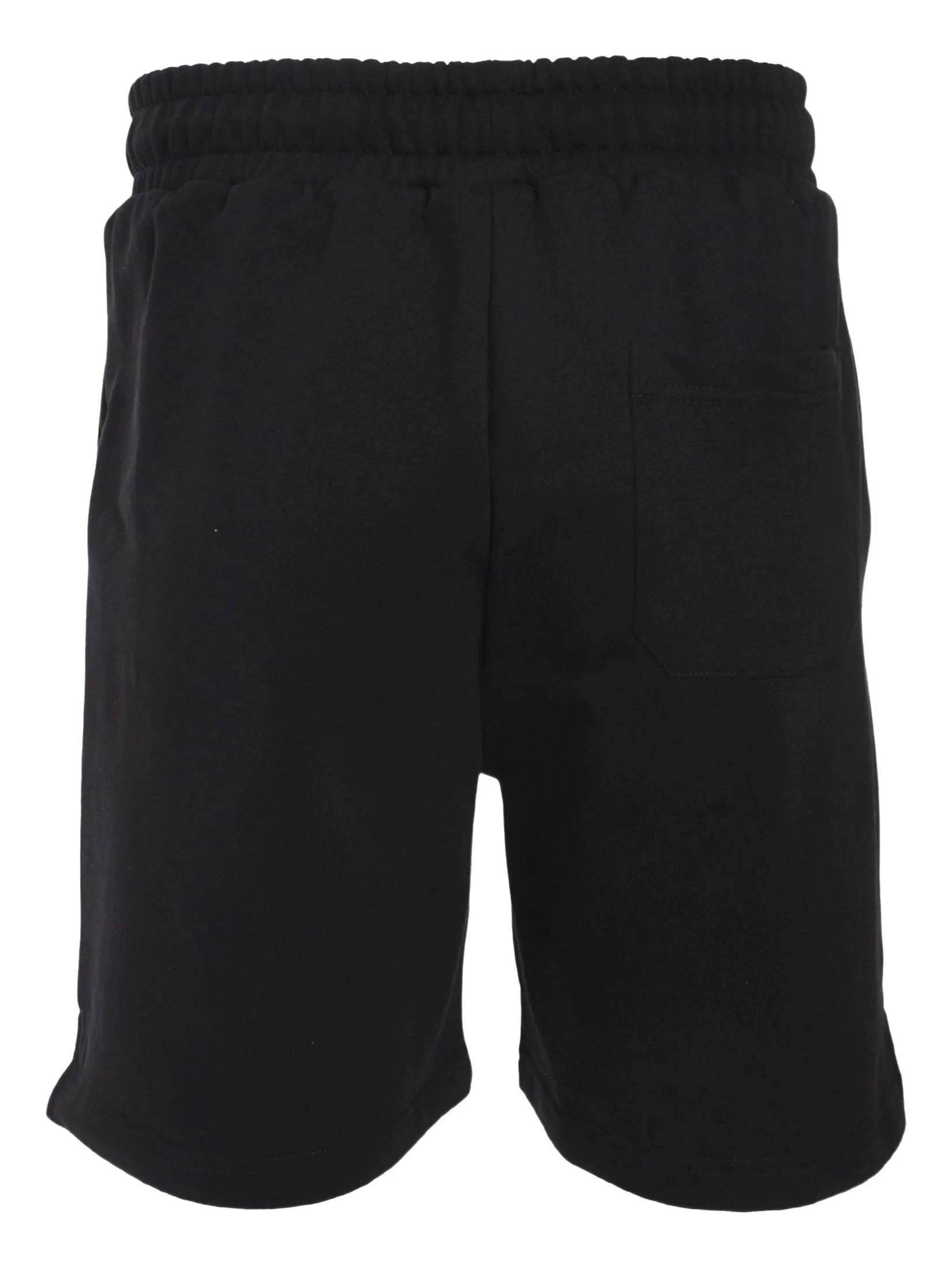 Embroidered patch short pants
